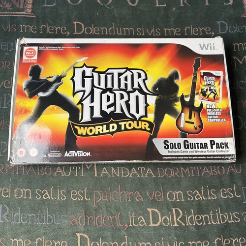 Wii guitar hero world - wii, tour