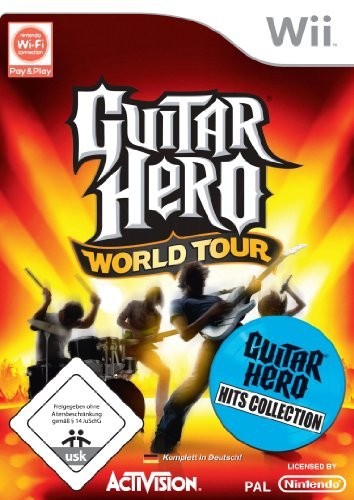 Wii guitar hero world - -,