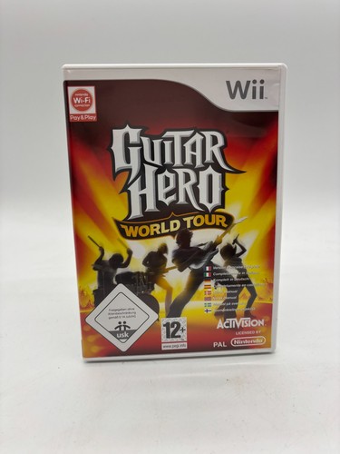 Nintendo wii guitar - guitar, hero