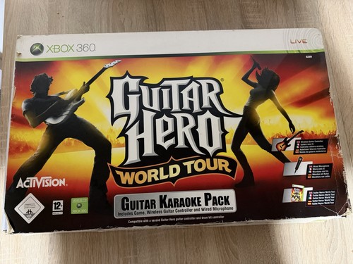 Xbox 360 guitar hero world - xbox,
