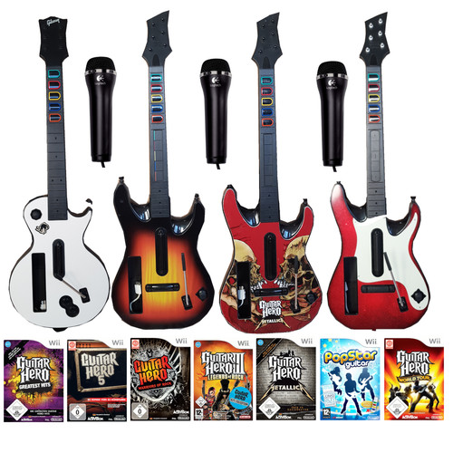 Nintendo wii guitar - nintendo,
