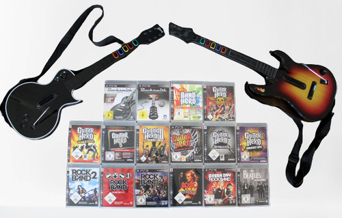 Playstation guitar hero - 3,