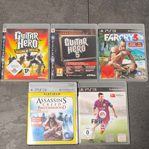 Ps3 spielepaket pal guitar - ps3,